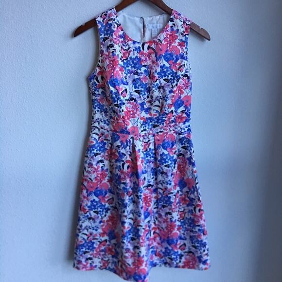 Charter Club Floral Keyhole Dress 2P - Picture 1 of 8